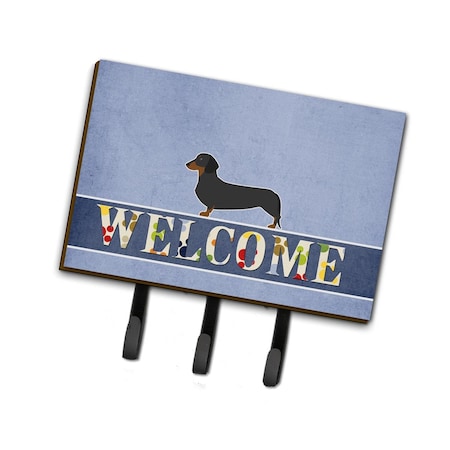 Carolines Treasures Dachshund Welcome Leash or Key Holder BB5486TH68